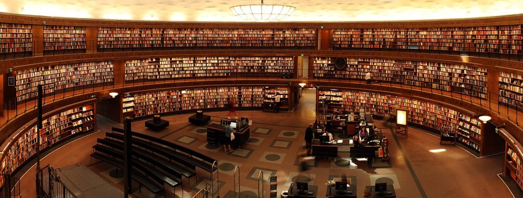 Books, students, library — How to Write an Instagram Caption That Reflects Love & Luxury