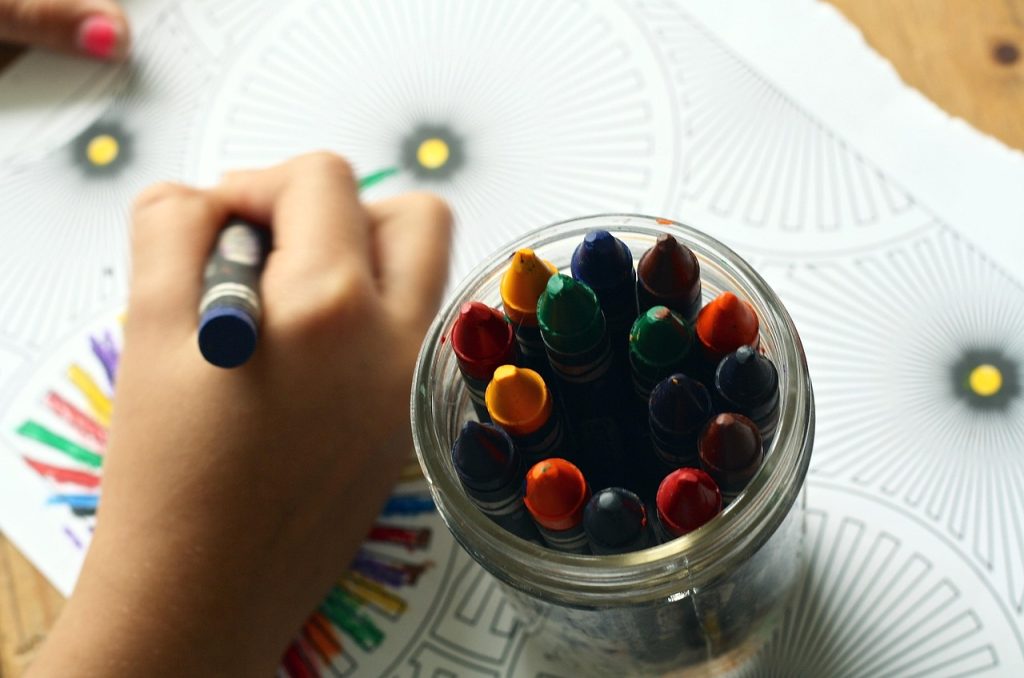 Crayons, coloring book, coloring — SEO-Friendly Instagram Usernames: Boosting Your Profile's Discoverability